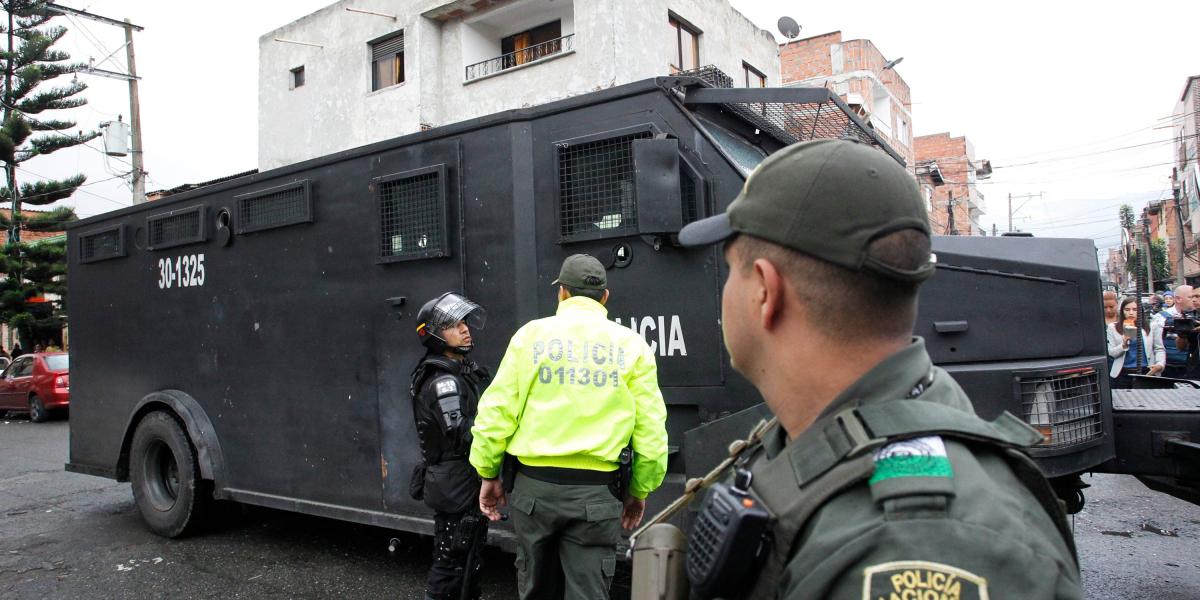 El megaoperativo es un trabajo articulado entre la Policía Metropolitana, la alcaldía de Medellín y la Fiscalía.