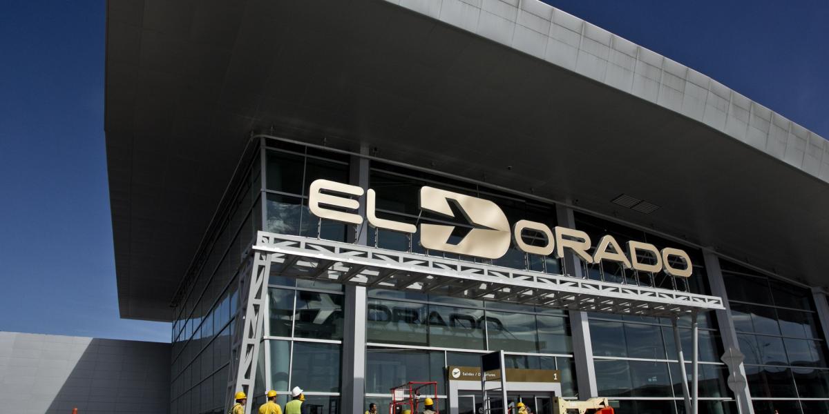 Aeropuerto El Dorado de Bogotá.