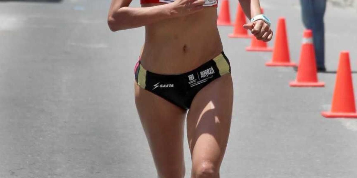 Yolanda Fernández, atleta colombiana.