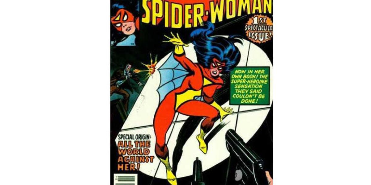 5. Spider-Woman:
Así es, la versión femenina del Hombre Araña también existe. Fue creada en 1977 con el poder de trepar las paredes y el lanzamiento de 'rayos venenosos'.