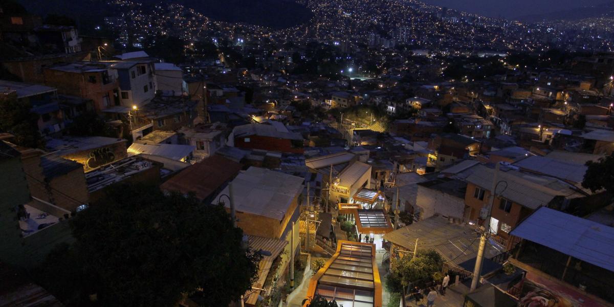 Escaleras eléctricas Comuna 13