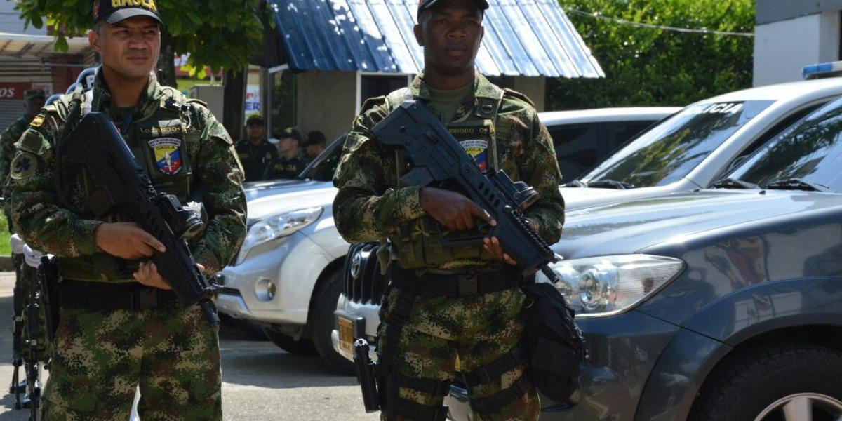 La misión: enfrentar delincuencia común y el narcotráfico en límites de Valle y Cauca.