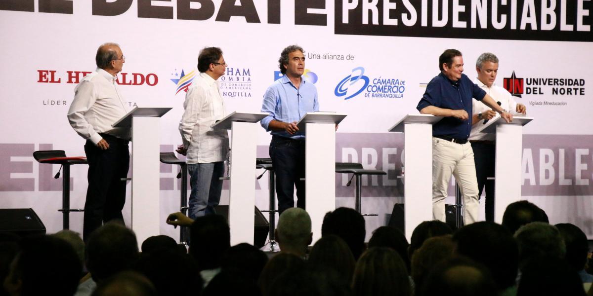 Uno de los foros que más ampollas y comentarios ha levantado entre candidatos presidenciales fue el celebrado en la Universidad del Norte en Barranquilla.