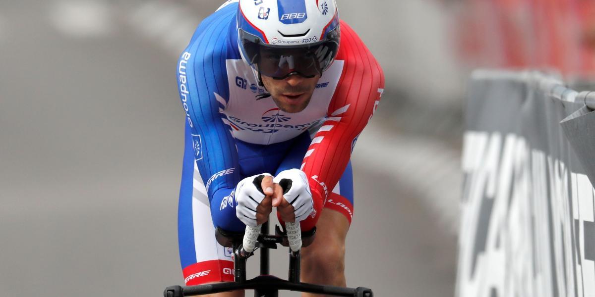 El francés Thibaut Pinot logró proclamarse en abril de este año como vencedor final del Tour de los Alpes tras disputarse la quinta y última etapa de la carrera.