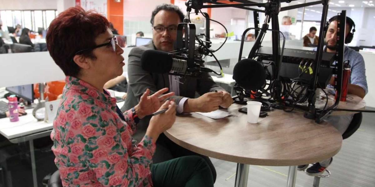 Yolanda Gómez, editora de Bogotá de EL TIEMPO, en conversación con Andrés Garibello, editor digital de EL TIEMPO.