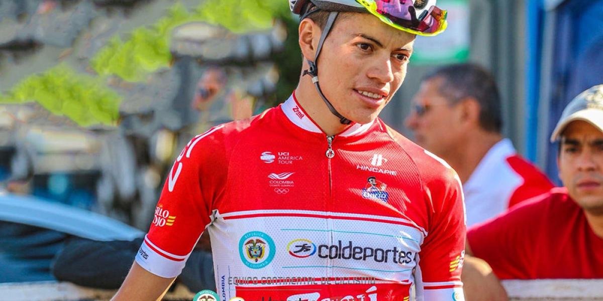 Cristian Muñoz, candidato al título de la Vuelta de la Juventud.