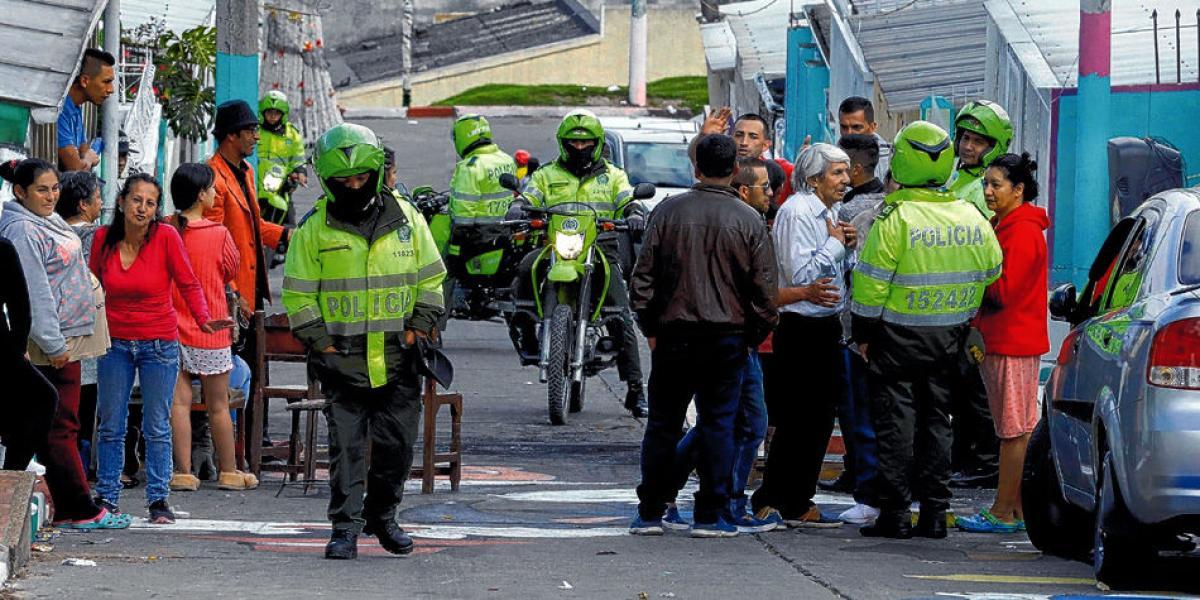 En Bogotá hubo 6 casos de homicidios, mientras que en el 2017 se presentaron 16.