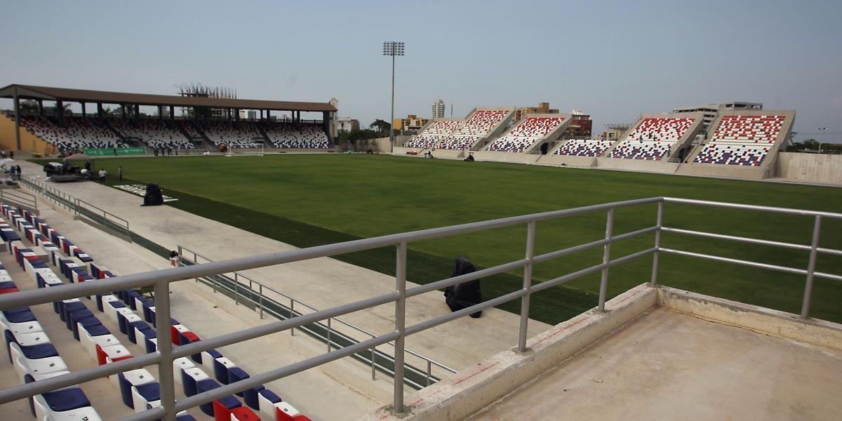 La remodelación del estadio Romelio Martínez es una de las obras hechas con recursos de Findeter.