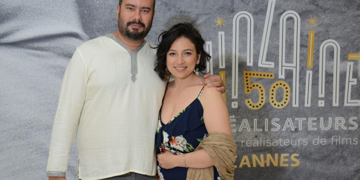 Ciro Guerra y Cristina Gallego, directores de Pájaros de verano, durante el estreno mundial de la película en la Quincena de Realizadores en el Festival de Cannes.