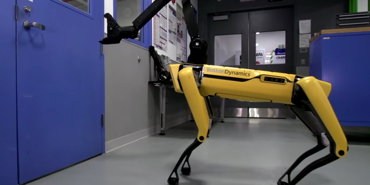 SpotMini, el perro robot de Boston Dynamics.