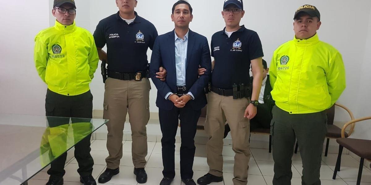 El exfiscal Luis Gustavo Moreno fue extraditado a los Estados Unidos