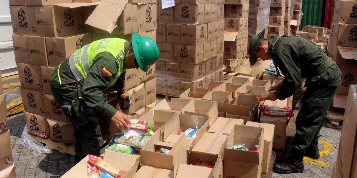 Hace tres días, la Polfa incautó 400 toneladas de alimentos con gorgojo que un venezolano iba a enviar a Caracas.