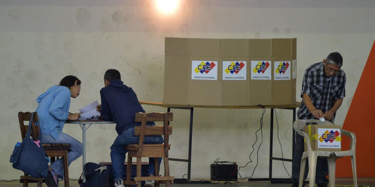La oposición venezolana convocó a sus seguidores a la abstención para esta jornada electoral