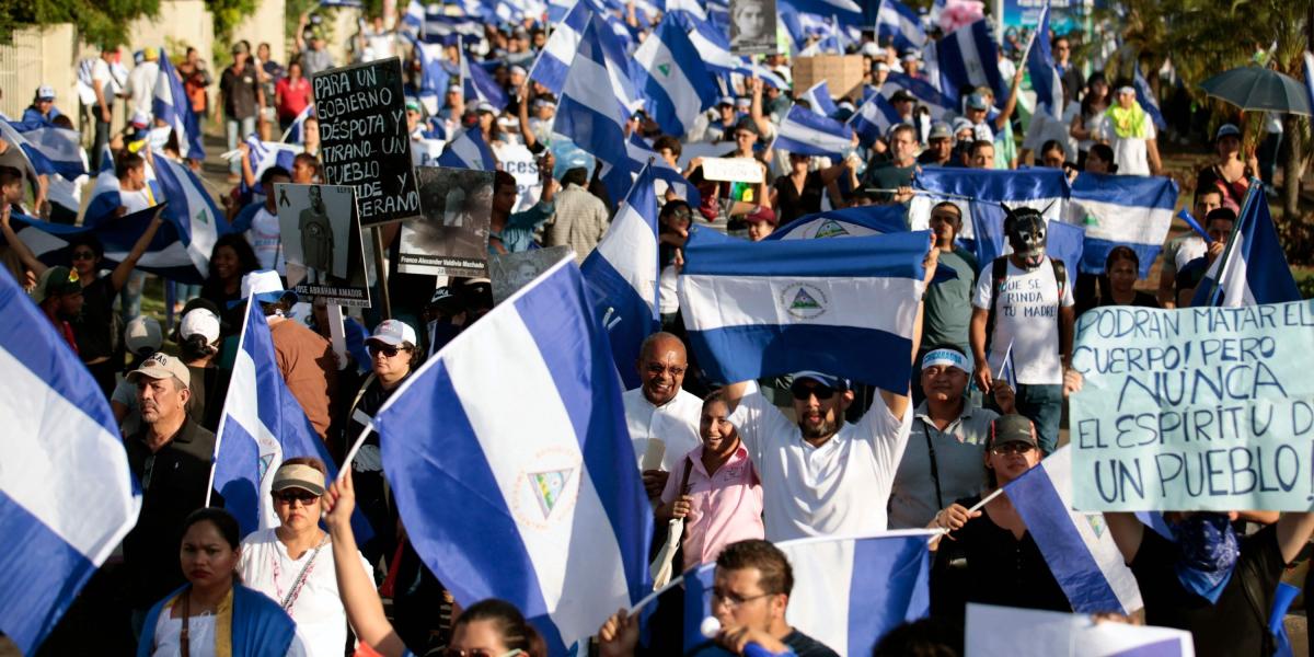 La violencia de los últimos días en Nicaragua ha dejado más de 800 heridos. Miles de personas han protestado en el país.