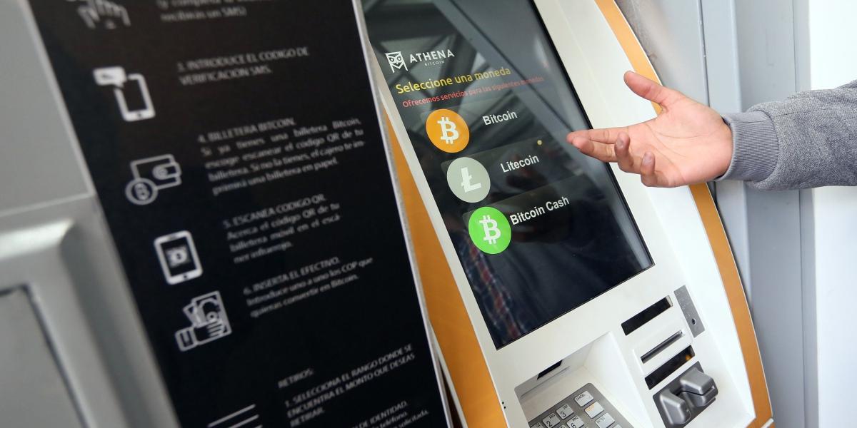 Athena planea instalar cajeros de monedas virtuales en Medellín y Cali. La idea es llegar a 100 máquinas en 2018.