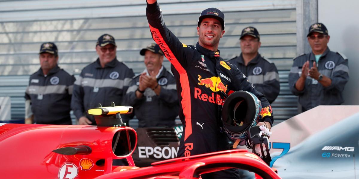 Daniel Ricciardo logró la pole en el GP de Mónaco.
