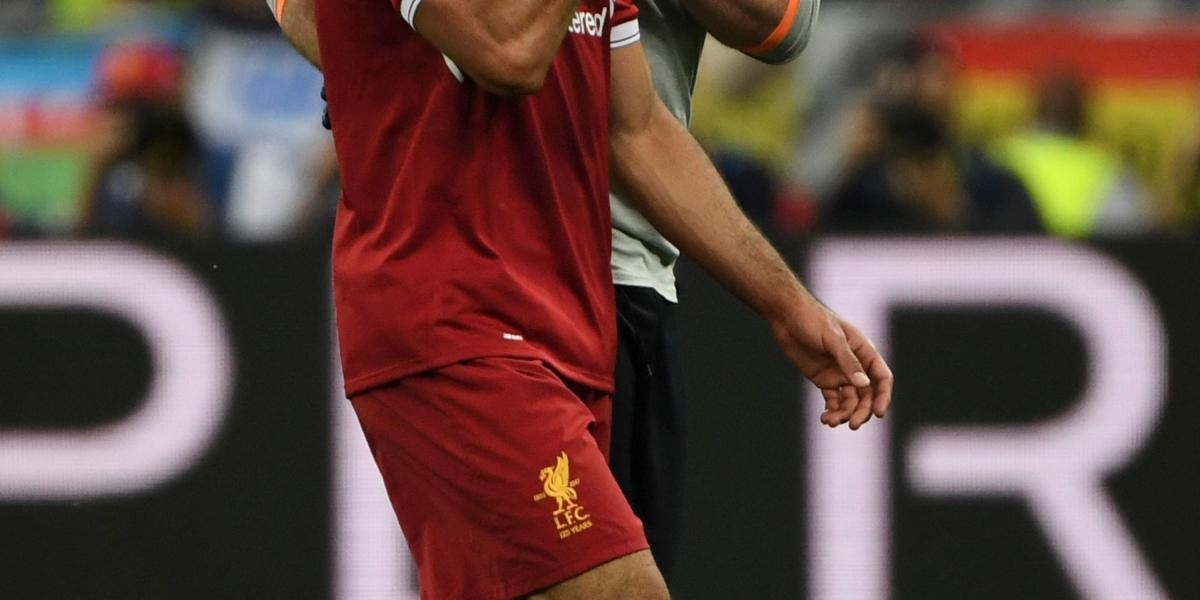 Mohamed Salah, jugador del Liverpool.