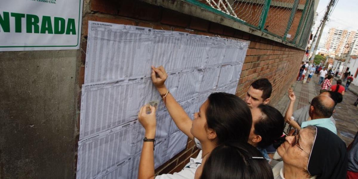 Los puestos de votación estarán ubicados 280 en cabeceras municipales de Santander.
