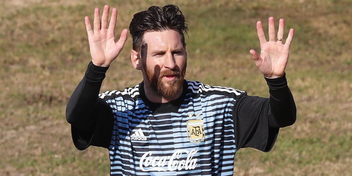 Lionel Messi, capitán de Argentina.