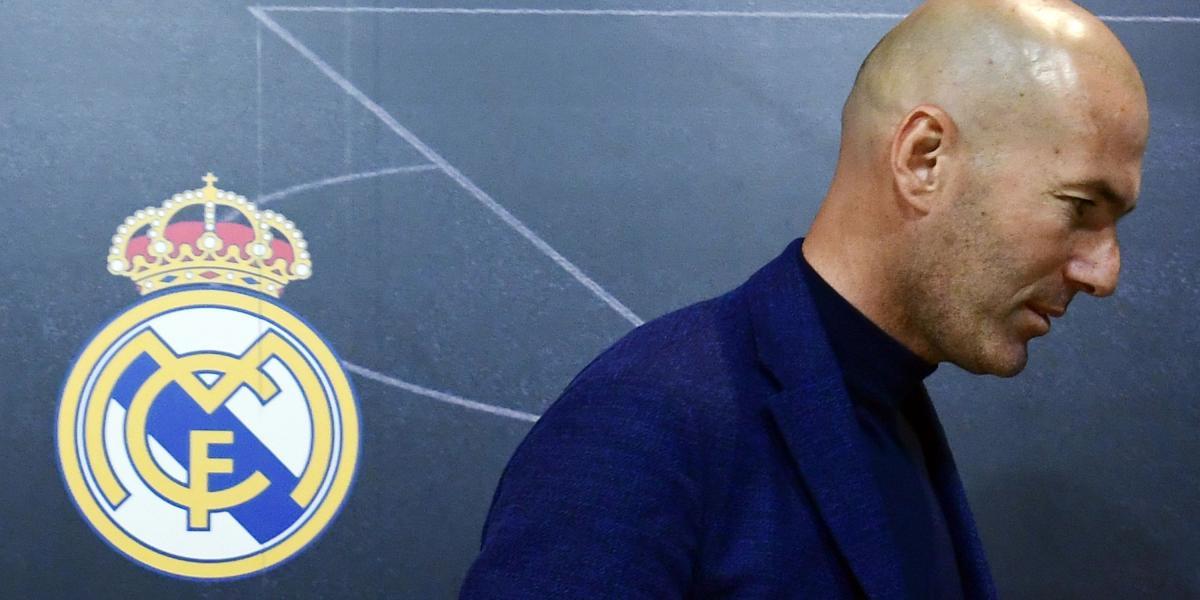 Zinedine Zidane, extécnico del Real Madrid.