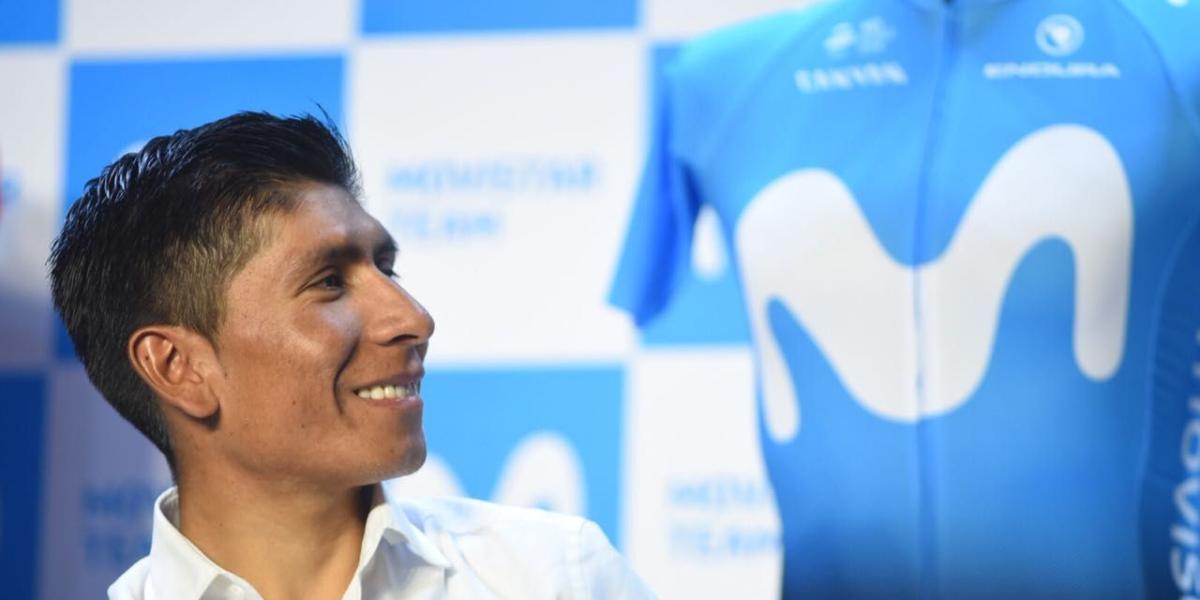 Nairo Quintana espera estar 'más fuerte' para competir en la nueva edición del Tour.