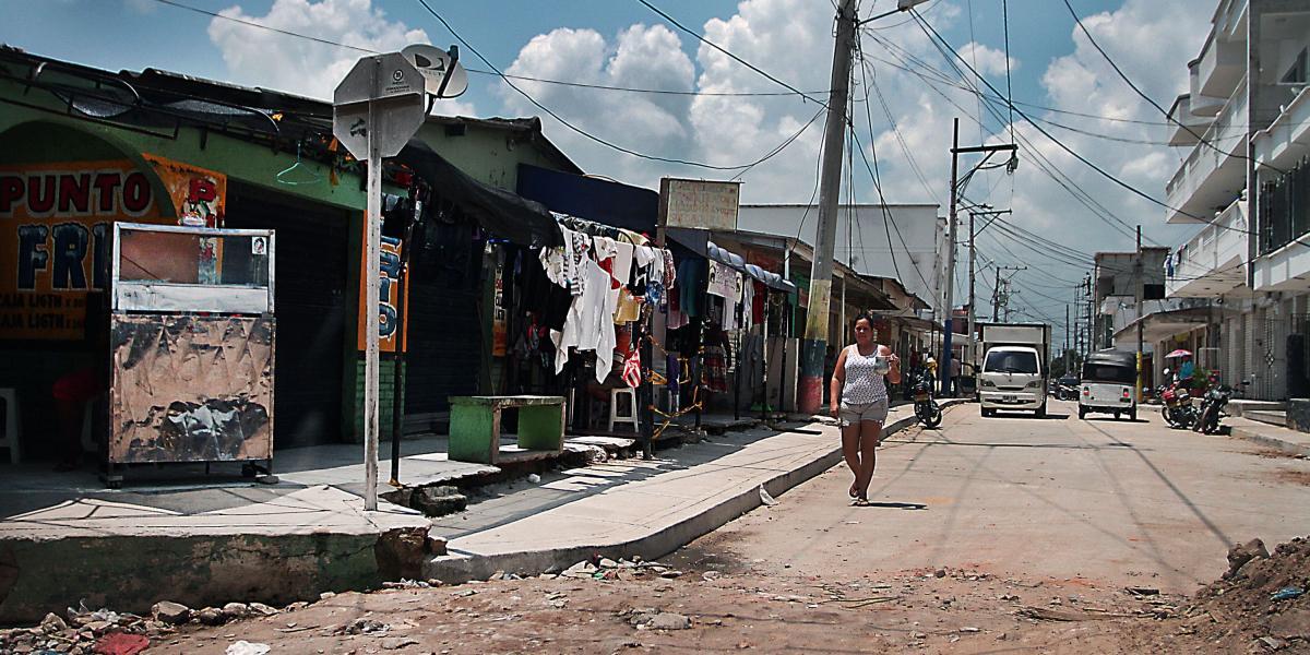 A los barrios del sur de Malambo han llegado desplazados.