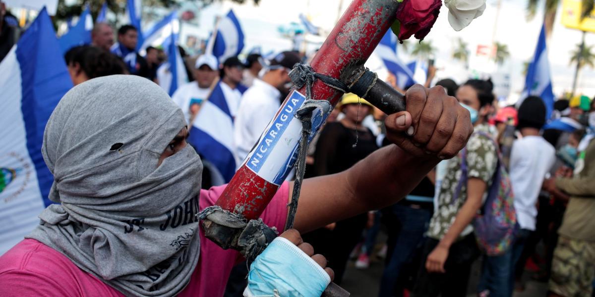 Quince personas murieron en las manifestaciones del miércoles pasado contra Daniel Ortega. Las protestas no cesan en Nicaragua.