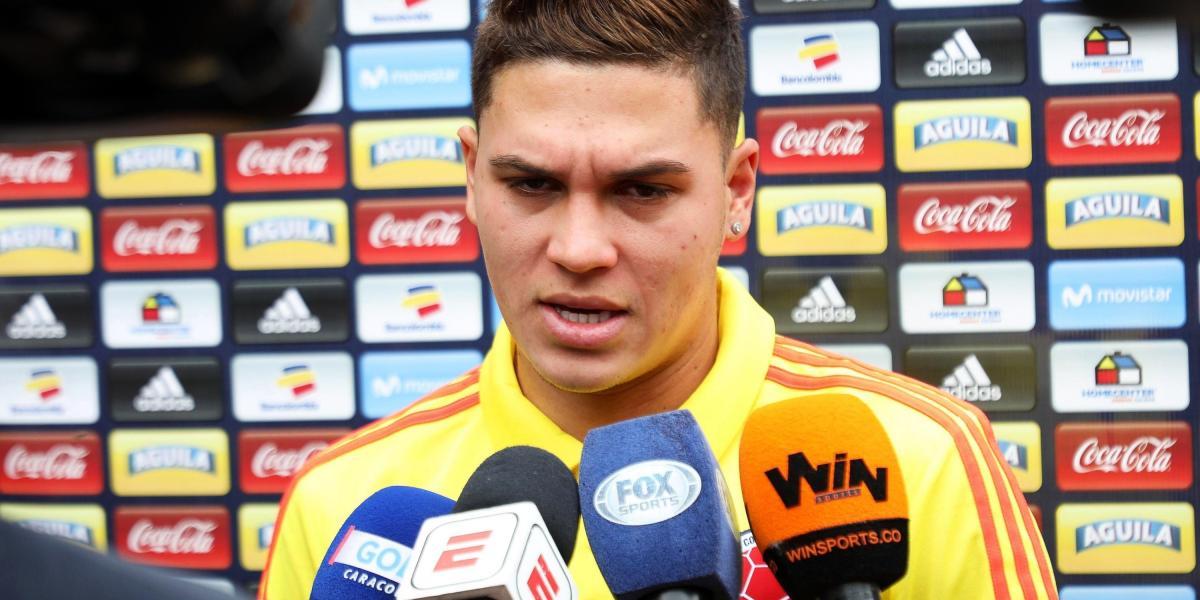 El volante de la Selección Colombia, Juan Fernando Quintero, habló tras su inclusión en la lista definitiva de 23 jugadores que irán a Rusia.
