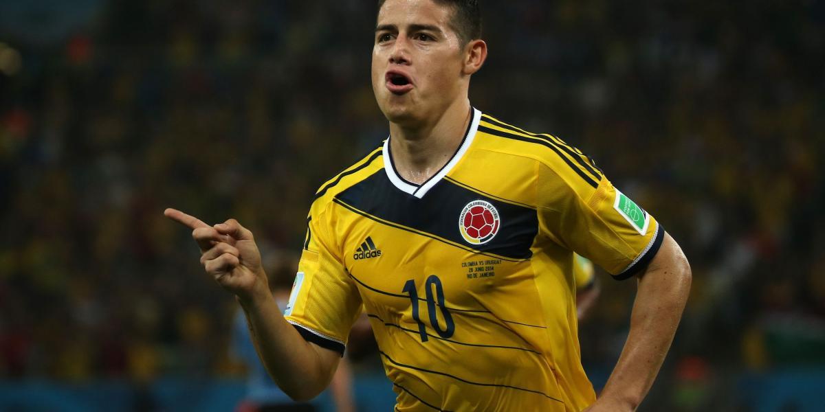 Y por último, el máximo goleador del Mundial de Brasil en 2014 fue el colombiano James Rodríguez. En total, el 10 de la Selección hizo 6 anotaciones en los partidos contra Grecia, Costa de Marfil, Japón, Uruguay y Brasil.