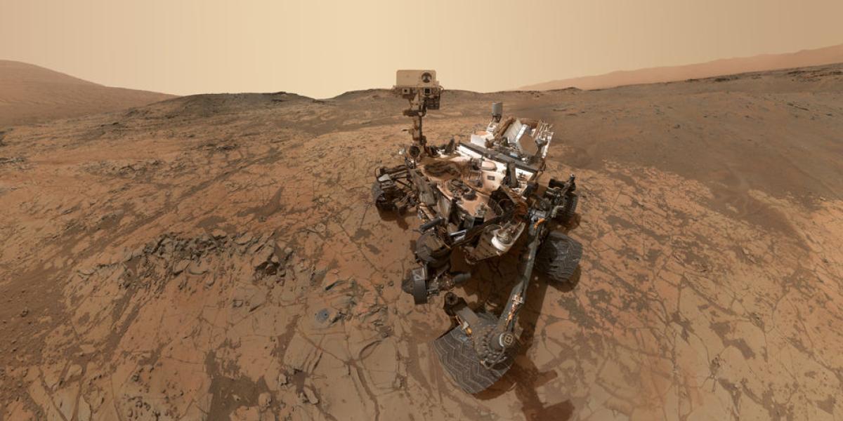 Curiosity lleva a bordo un laboratorio para medir la química de la atmósfera.