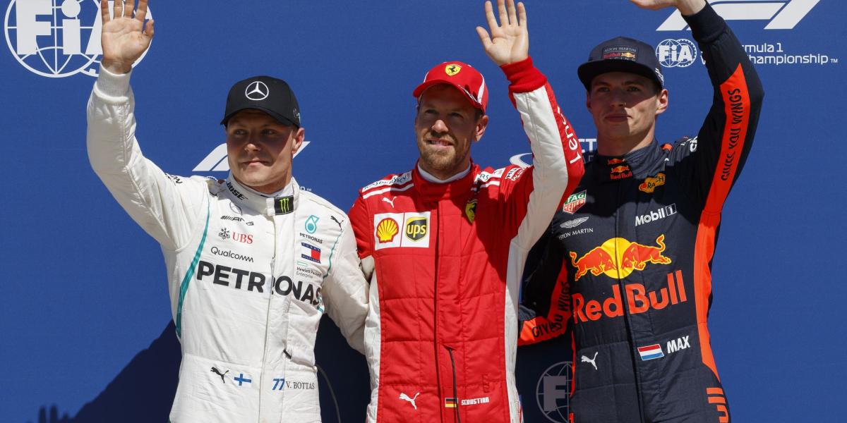 Sebastian Vettel ganó el Gran Premio de Canadá.