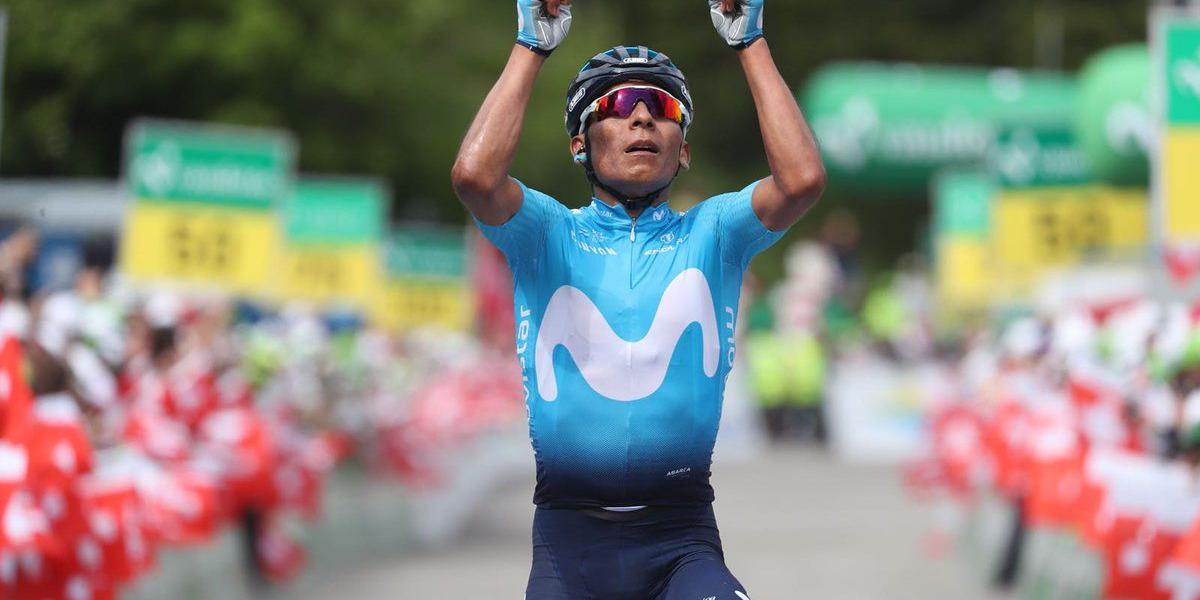 Nairo Quintana ganó la séptima etapa de la Vuelta a Suiza.
