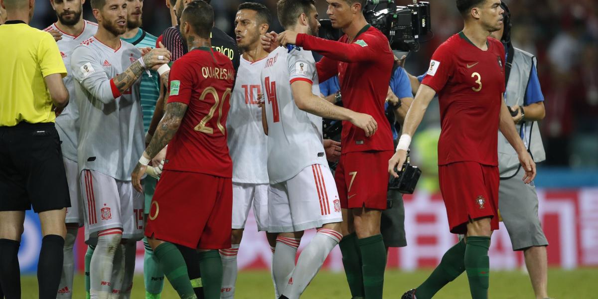 Las selecciones de Portugal y España empataron 3-3 luego de un partido impredecible en el que brilló Cristiano Ronaldo.