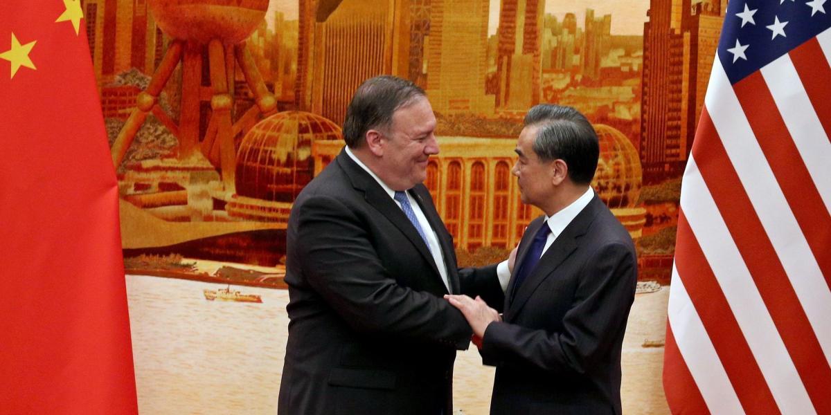 Mientras el secretario de Estado de EE,UU,, Mike Pompeo, se reunía con el ministro de Exteriores chino, Wang Yi, Trump preparaba el paquete de aranceles contra las importaciones chinas.