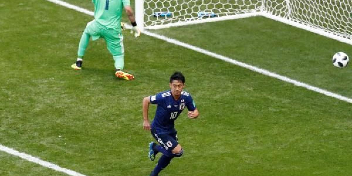 Gol de Kagawa para Japón.