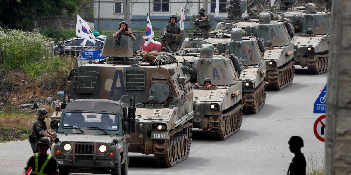 Corea del Sur y Estados Unidos decidieron suspender sus ejercicios militares anuales que deberían realizar en agosto.