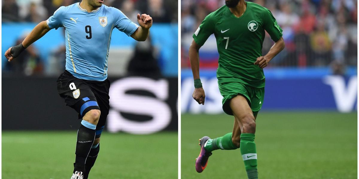 La disputa entre Arabia Saudí y Uruguay se jugará como parte de la segunda jornada del Grupo A este miércoles a las 10 de la mañana (hora colombiana).
