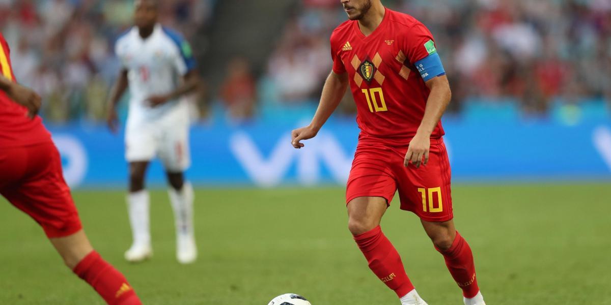 Eden Hazard, jugador belga.