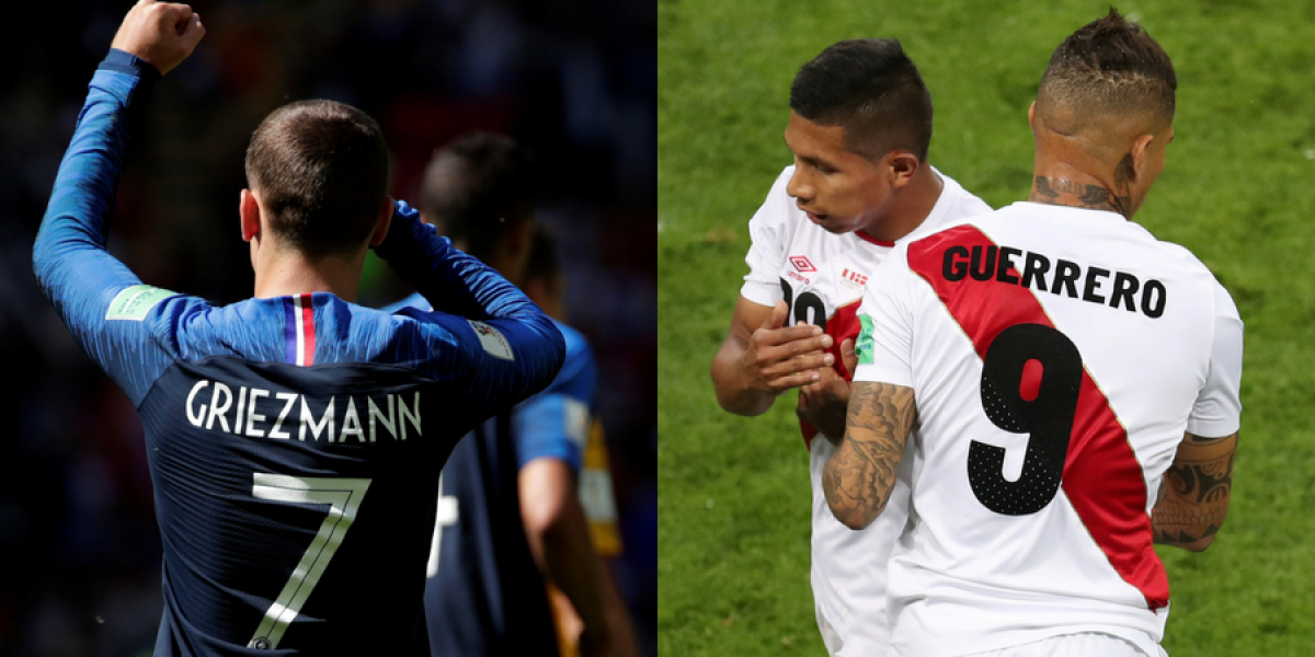 Francia vs. Perú juegan en la segunda fecha del grupo c.