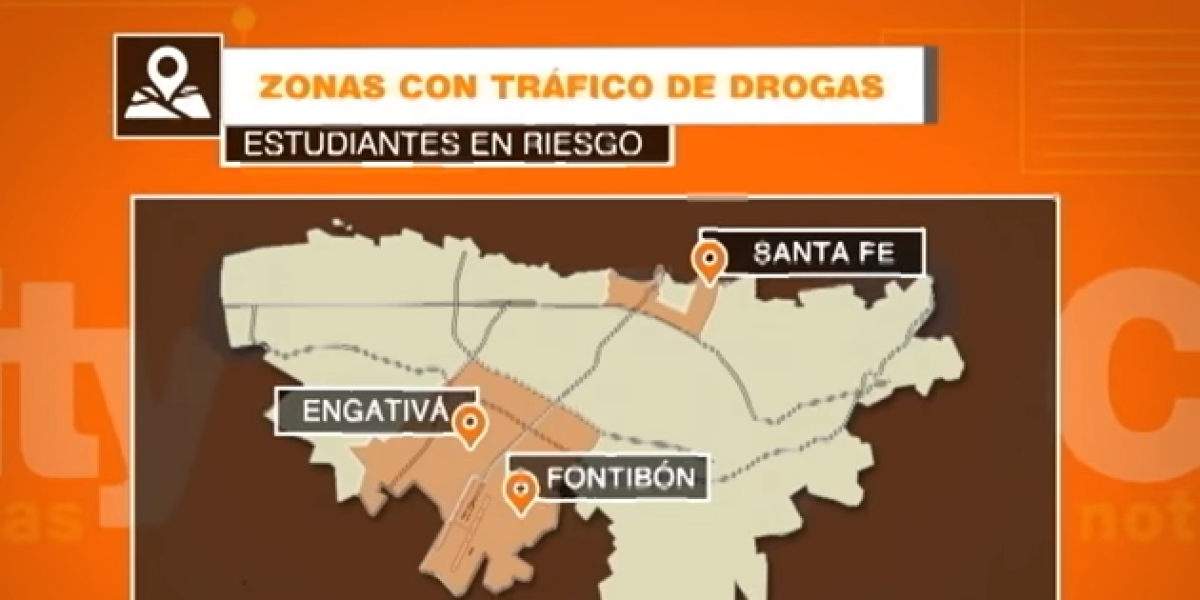 58 colegios de Bogotá son señalados por tráfico de estupefacientes