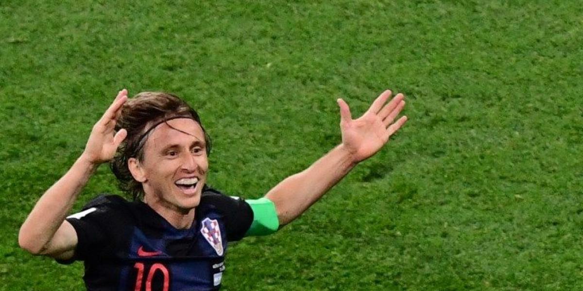 Luka Modric, capitán de Croacia.