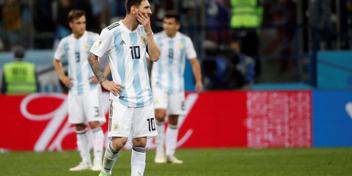 Argentina podría quedar eliminada en la primera ronda de Rusia 2018.