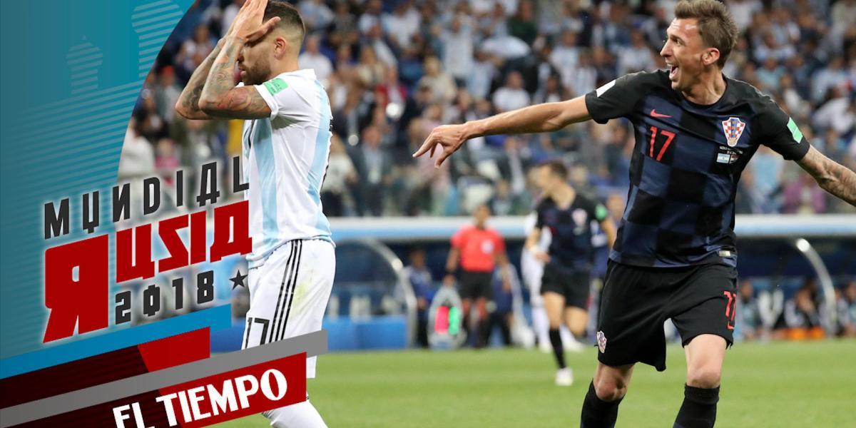 Gabriel Meluk, editor de deportes de EL TIEMPO analiza la derrota de Argentina frente a Croacia en el Mundial de Rusia 2018.