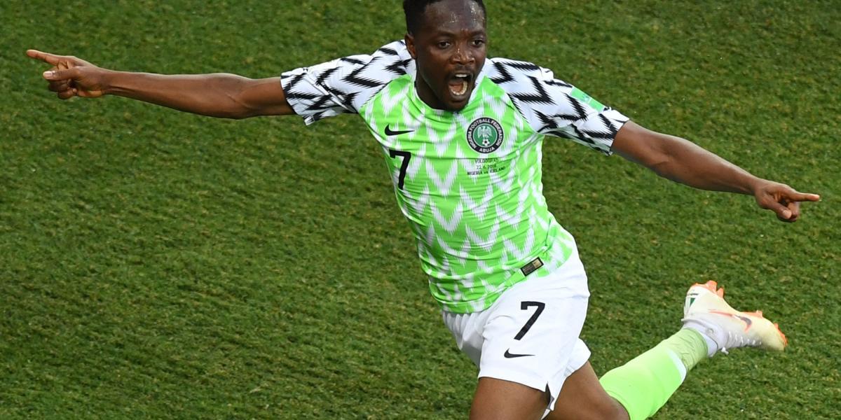 Musa fue el protagonista de los dos goles de Nigeria frente a Islandia.