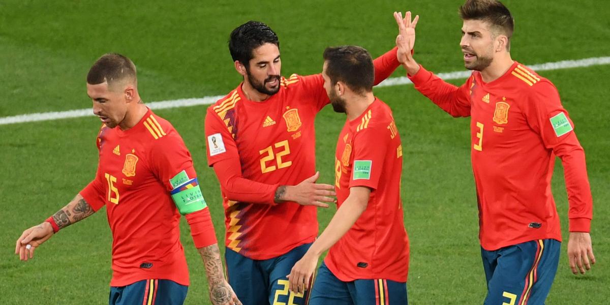 España pasó primero con 5 puntos.