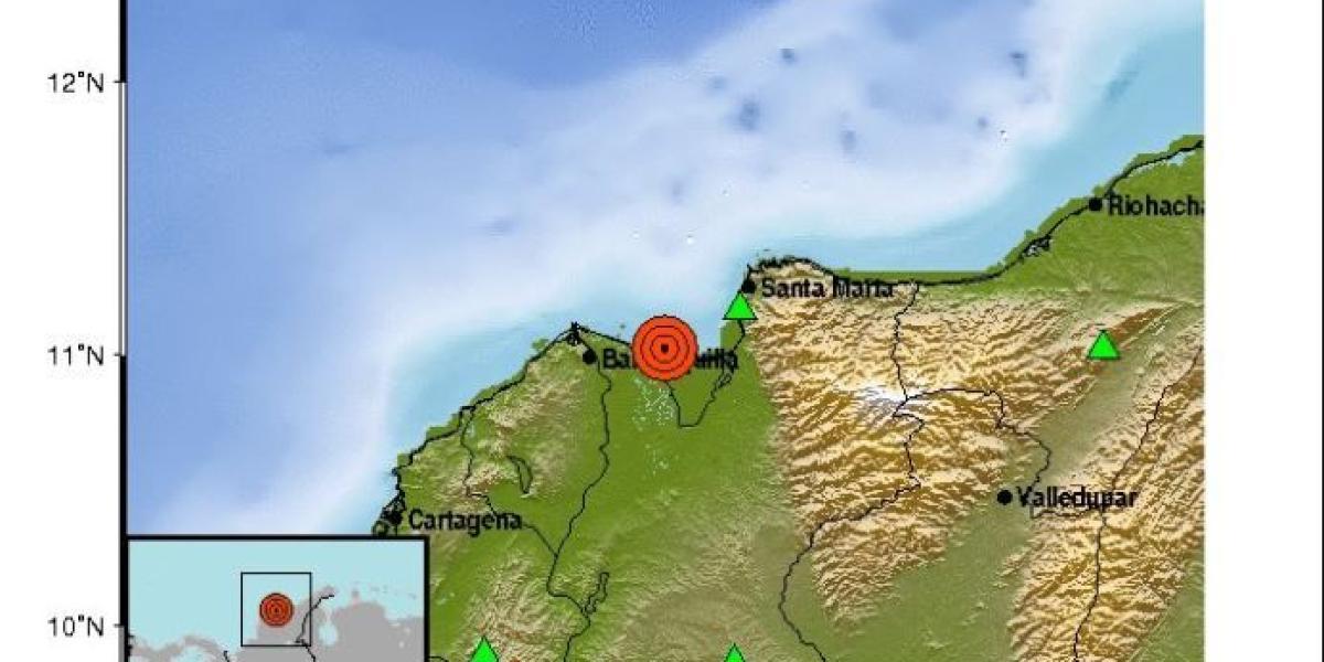 El sismo fue de magnitud 3.7, y tuvo una profundidad superficial.