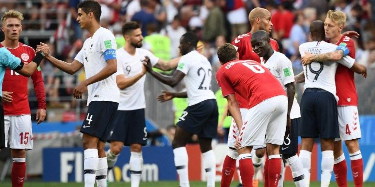 Francia 0-0 Dinamarca en el cierre del Grupo C.