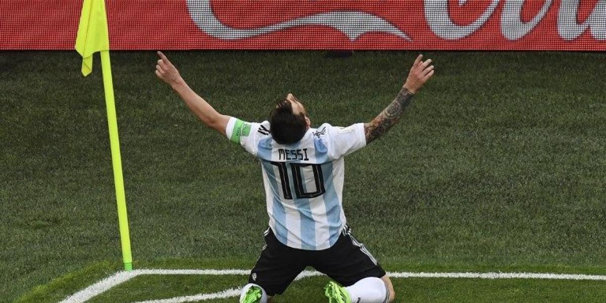 Lionel Messi, capitán de Selección Argentina, marcó contra Nigeria.
