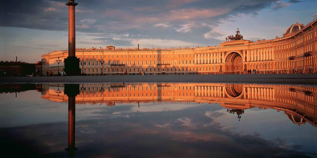 Museo del Hermitage, en San Petersburgo.