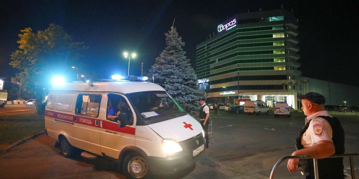 Las autoridades rusas dijeron que la seguridad está garantizada en Rostov, luego de amenazas de bomba.